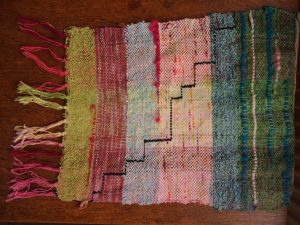 weaving step
