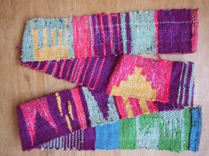 purple belt weave