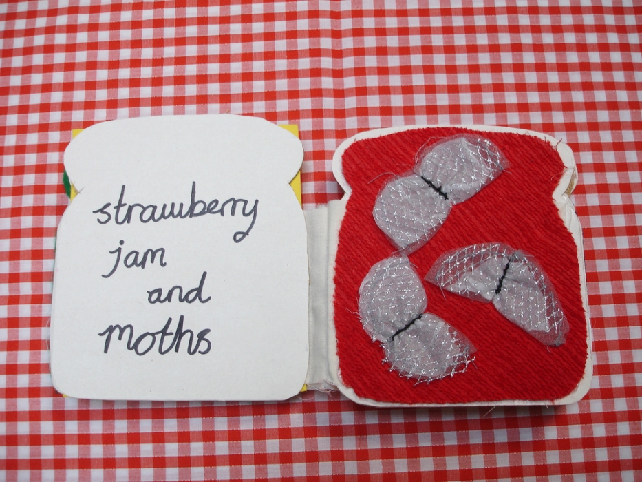 jam and moths tactile book