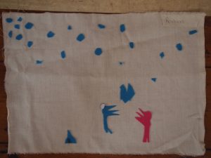 harriet Powers inspired quilt