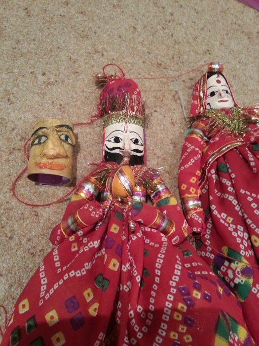 rajasthani puppets