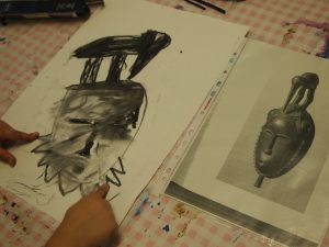 Drawing masks