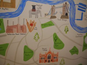 south london mural map