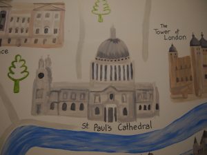 London st pauls cathedral painting