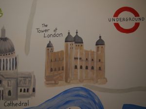 Tower of london painting